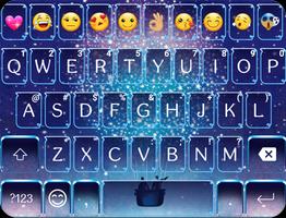 Blink Space Emoji Keyboard โปสเตอร์