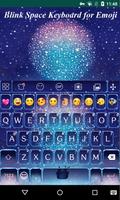 Blink Space Emoji Keyboard اسکرین شاٹ 1