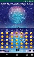Blink Space Emoji Keyboard capture d'écran 2