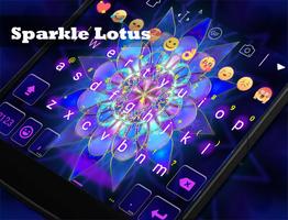 پوستر Sparkle Lotus Eva Keyboard-Gif