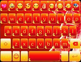 Sweet Spring Theme Keyboard penulis hantaran