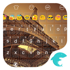Dark Paris Emoji Keyboard आइकन