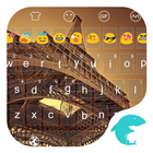 Dark Paris Emoji Keyboard biểu tượng