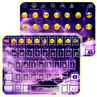 Purple Flash Light Emoji Theme アイコン