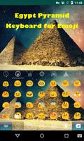 Egypt Pyramid Emoji Keyboard imagem de tela 2