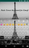 Quiet Paris Emoji Keyboard ภาพหน้าจอ 1