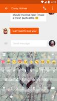 Real Love Heart Keyboard -Gif تصوير الشاشة 3