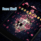 Rose Skull Eva Keyboard -Gifs ikon