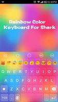 Rainbow Color - Emoji Keyboard 海报