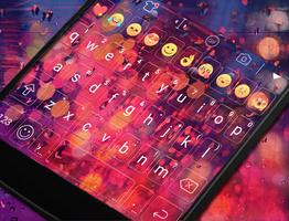 Rainy Window Eva Keyboard -Gif پوسٹر