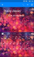 Rainy Window Eva Keyboard -Gif imagem de tela 1