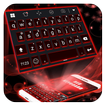 Red Neon Keyboard
