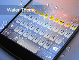 Water -Kitty Emoji Keyboard plakat