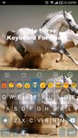 White Horse -Emoji Keyboard capture d'écran 1