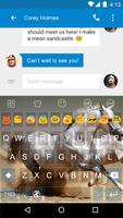 White Horse -Emoji Keyboard capture d'écran 2