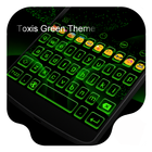 Toxis Green -Emoji Keyboard أيقونة