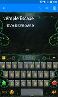 Temple Keyboard -Emoticons&Gif پوسٹر