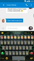 Temple Keyboard -Emoticons&Gif تصوير الشاشة 1