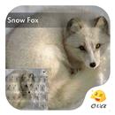 Tired Snow Fox Emoji Keyboard APK