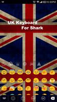 UK Theme -Kitty Emoji Keyboard capture d'écran 1