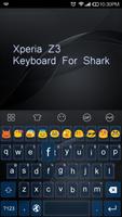 Xperia Z3 Emoji Keyboard captura de pantalla 1