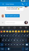 Xperia Z3 Emoji Keyboard capture d'écran 2