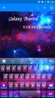 Color Galaxy Eva Keyboard -GIf 포스터