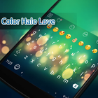 Color Halo Love Eva Keyboard أيقونة