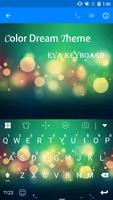 Color Halo Love Eva Keyboard الملصق