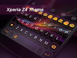 Xperia Z4 -Love Emoji Keyboard Affiche