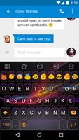 Xperia Z4 -Love Emoji Keyboard ภาพหน้าจอ 2