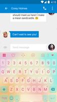 Candy Color Eva Keyboard -Gif capture d'écran 1