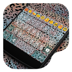 Snow Colorful Leopard Themes آئیکن