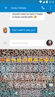 Snow Colorful Leopard Themes Screenshot 1