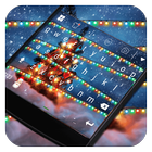 Happy Christmas Emoji Keyboard icône
