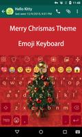 Christmas Tree Emoji Keyboard Affiche