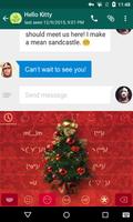 Christmas Tree Emoji Keyboard capture d'écran 2