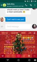 Christmas Tree Emoji Keyboard স্ক্রিনশট 3