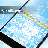 Cloud Love Eva Keyboard -Gif أيقونة