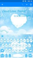 Cloud Love Eva Keyboard -Gif Cartaz