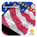 America Banner Emoji Keyboard APK