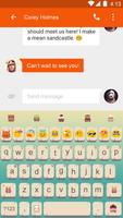 Alpha Bear Emoji Keyboard تصوير الشاشة 2