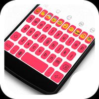 Music -Love Emoji Keyboard Affiche