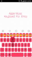 Music -Love Emoji Keyboard capture d'écran 2