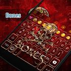 Skull Bones Eva Keyboard -Gifs Zeichen