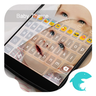 Baby Theme-Love Emoji Keyboard أيقونة