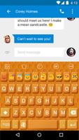 Bee Nest -Love Emoji Keyboard постер