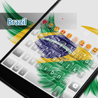 Brazil Theme for Eva Keyboard icône