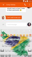 Brazil Theme for Eva Keyboard screenshot 2