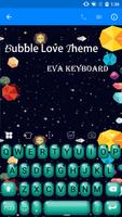 Bubble Love Eva Keyboard -Gif 포스터